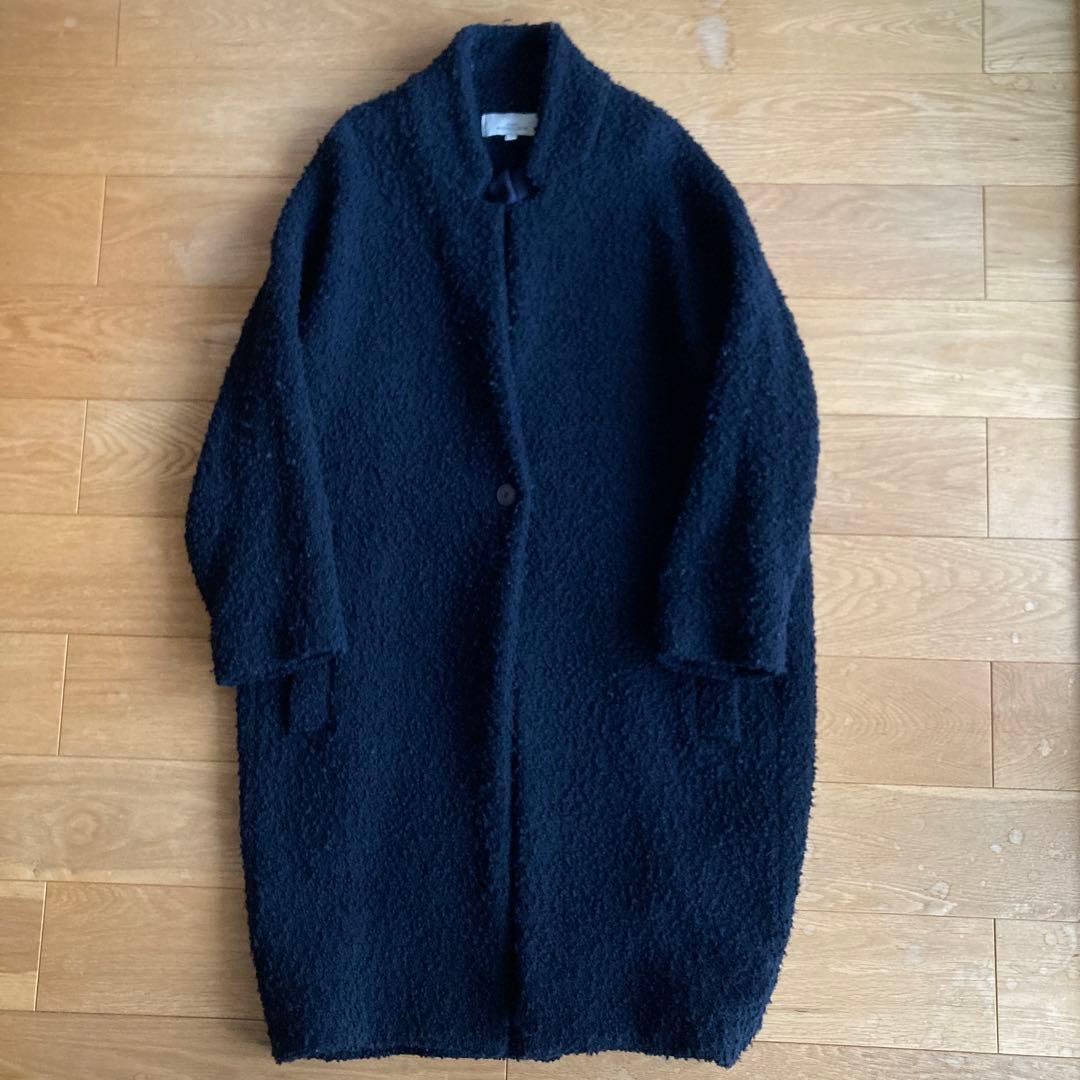 STUDIO NICHOLSON ネイビー チェスターコート サイズ1