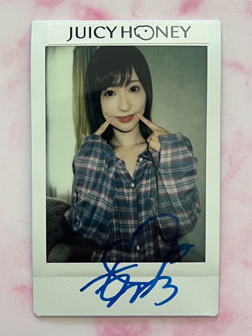 天使もえ ジューシーハニー 20th 20周年 直筆サイン入りチェキ