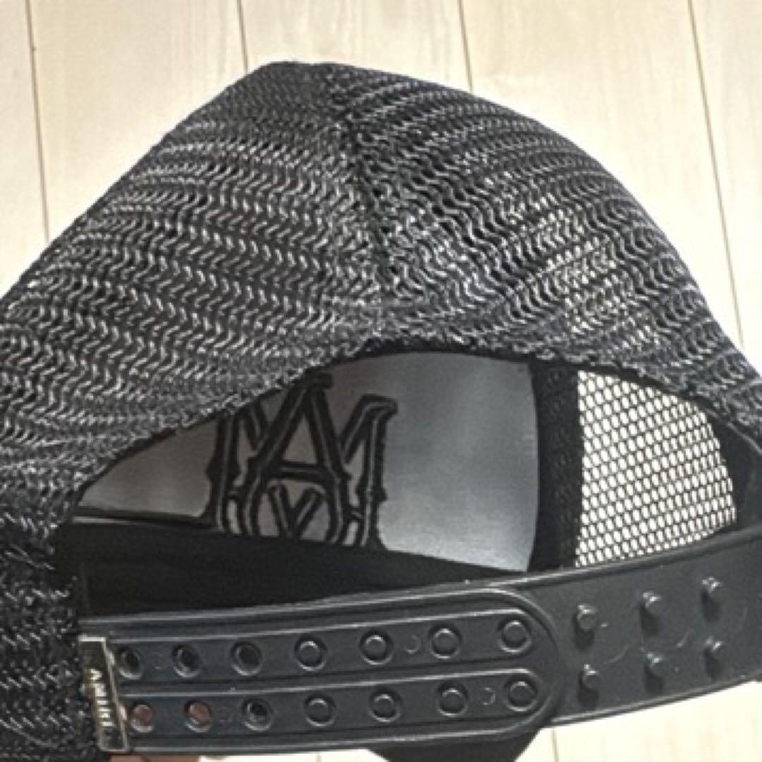 AMIRI ブラックメッシュキャップ