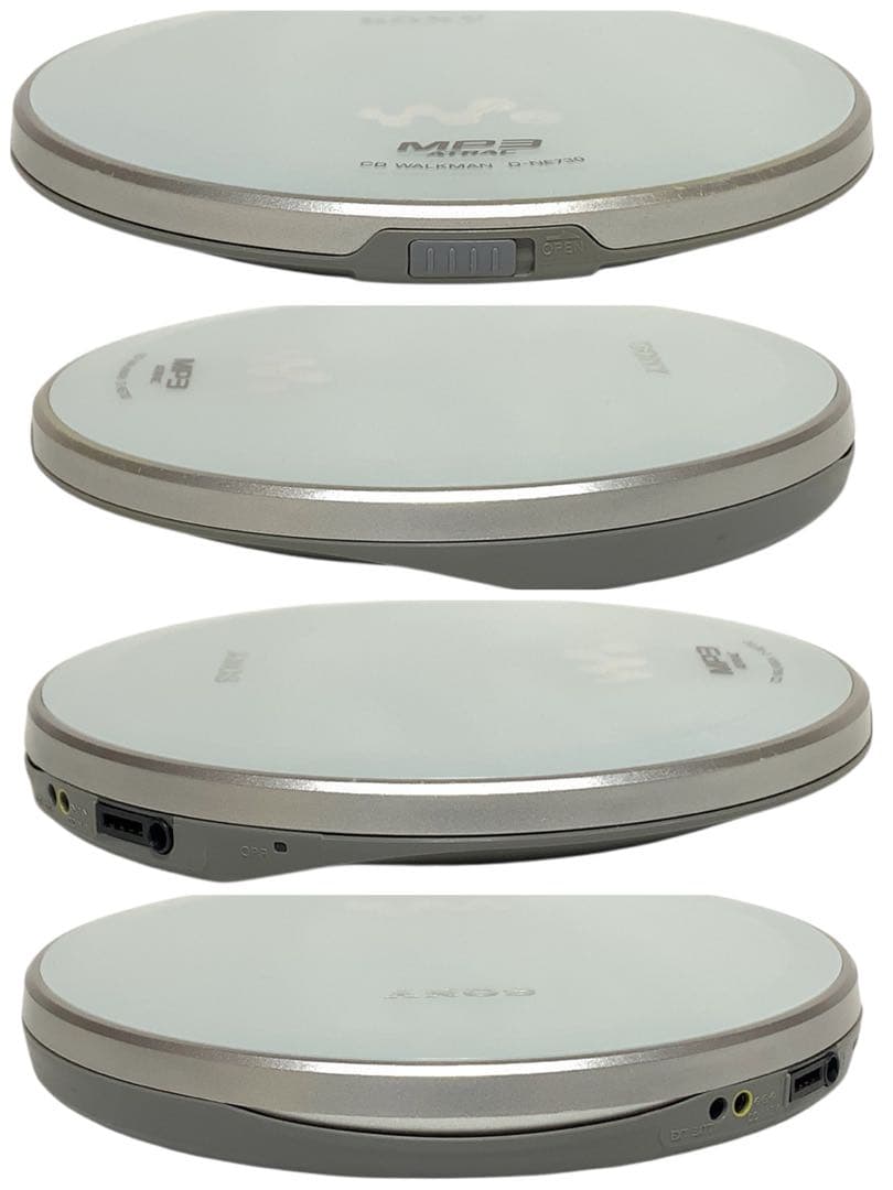 希少　SONY D-NE730 シルバー　ソニー　CDウォークマン