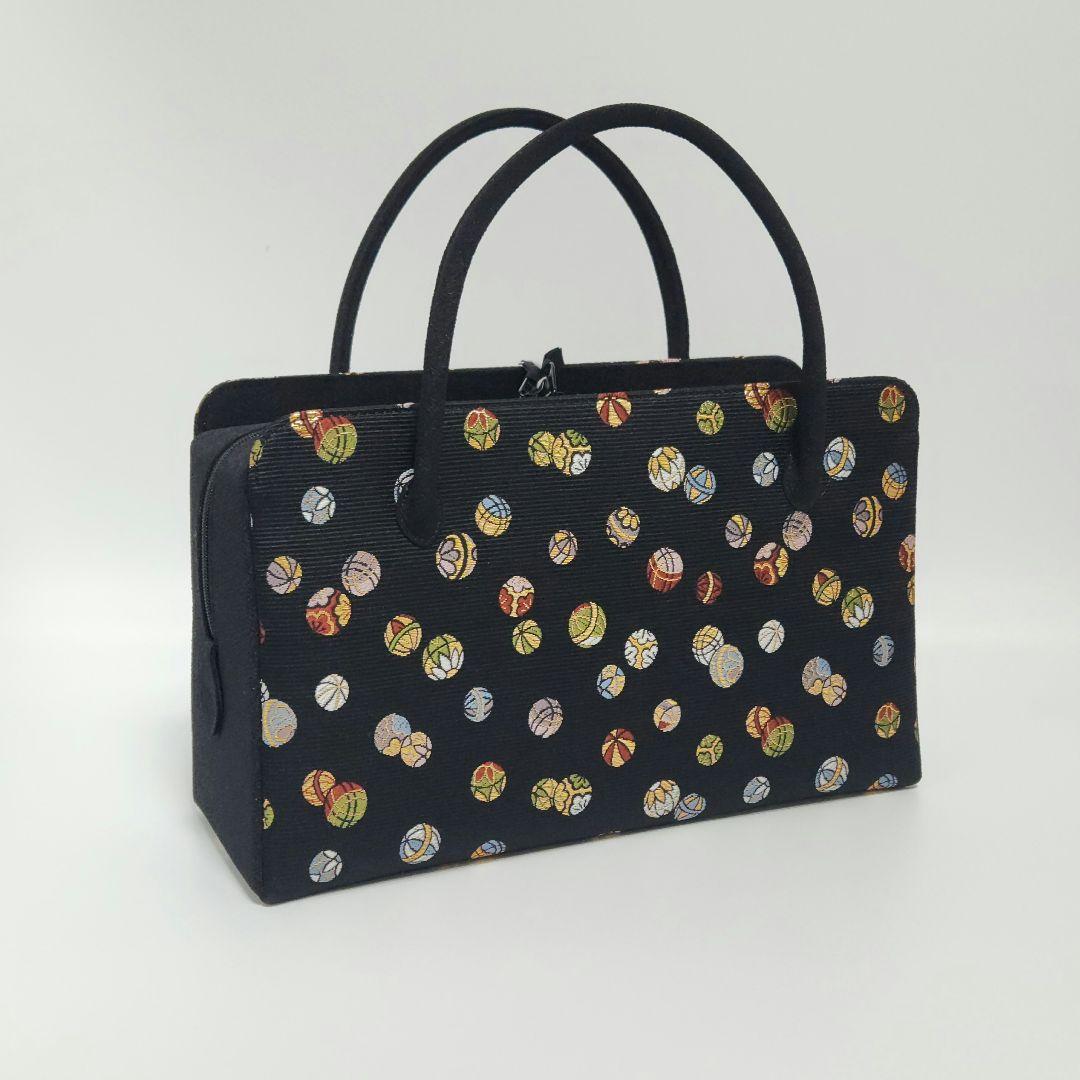 和装バッグ　利休バッグ　金蘭織物 入卒式　結婚式　商品番号:k-37