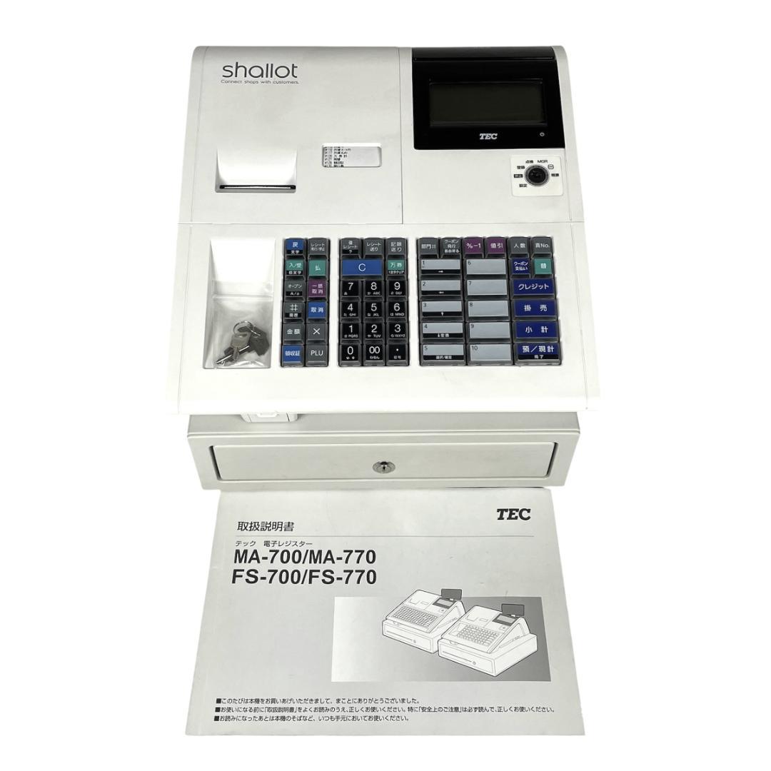 東芝テック MA-700 電子レジスター 10部門