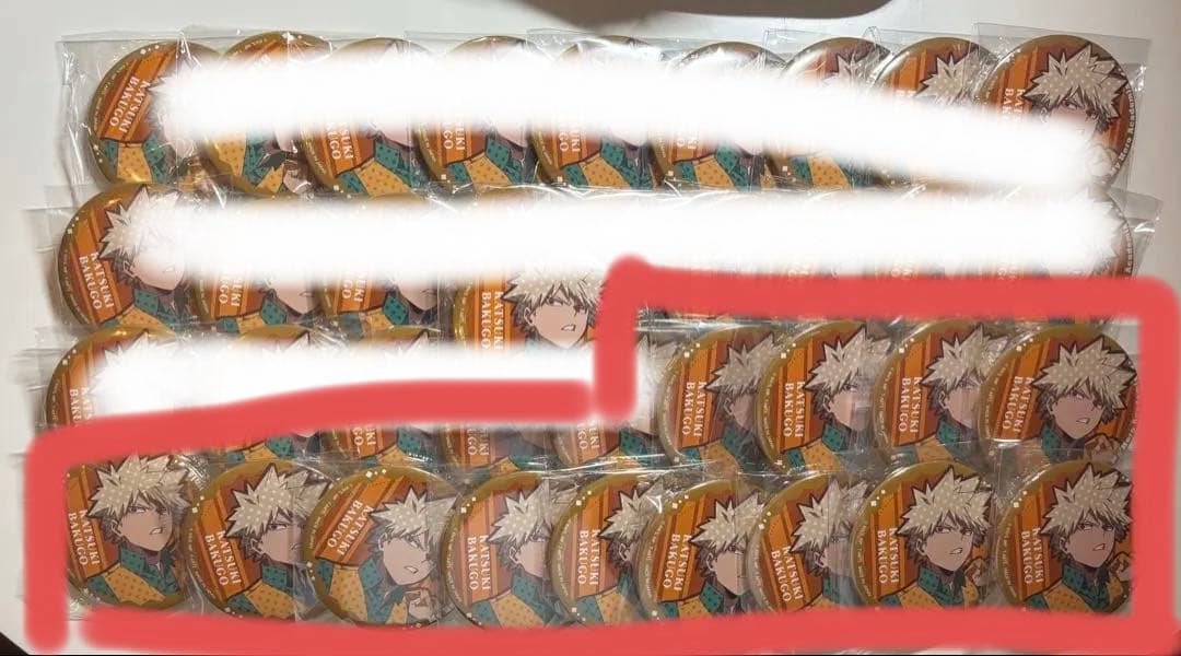 僕のヒーローアカデミア 爆豪勝己 パーティー缶バッジ 13個