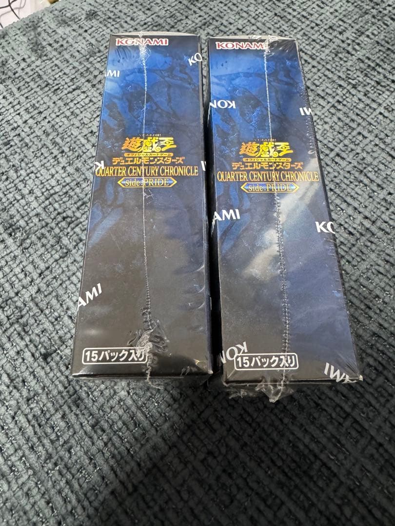 (完全未開封BOX)遊戯王QUARTER CENTURY CHRONICLE