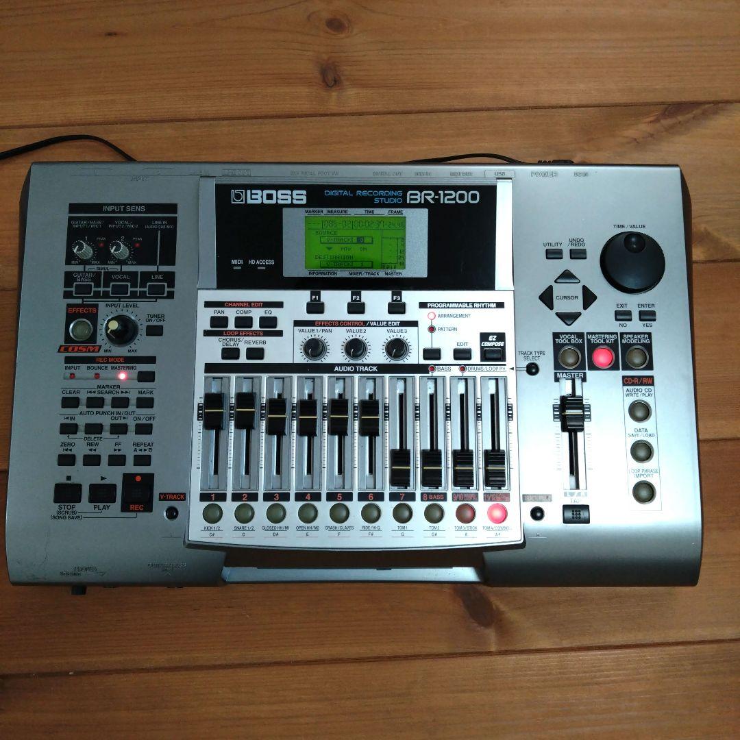 BOSS BR-1200 マルチトラックレコーダー【説明書あり】