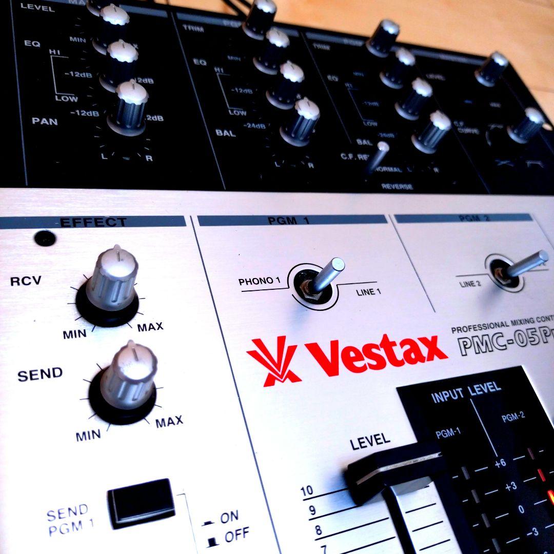 動作確認:メンテ済 Vestax PMC-05Pro III DJミキサー