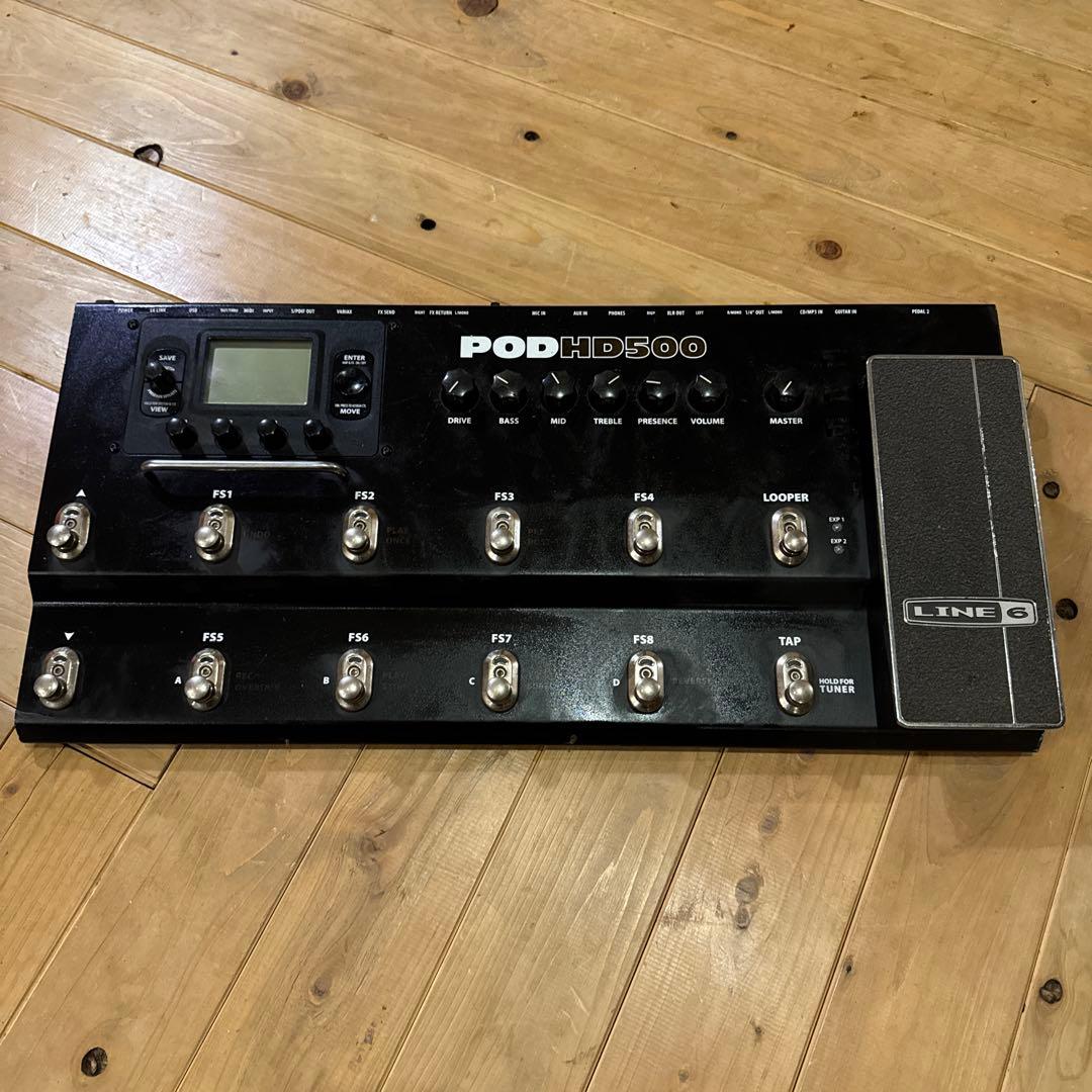 LINE 6 POD HD500 エフェクトプロセッサー