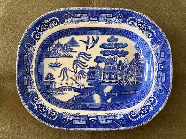 ウィロウパターン 大皿