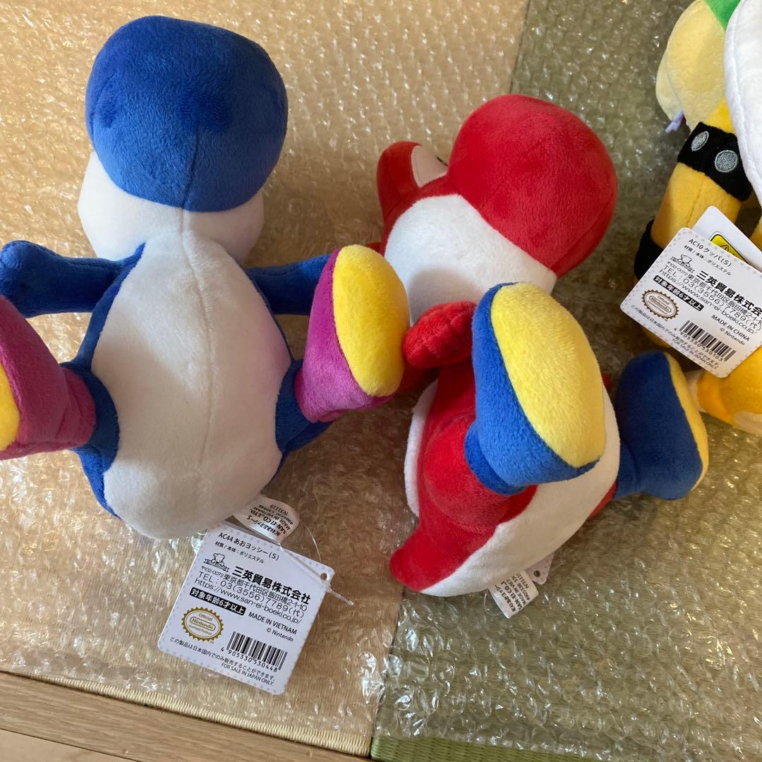 タグ付き　三英貿易　マリオ　ALL STAR COLLECTION ぬいぐるみ