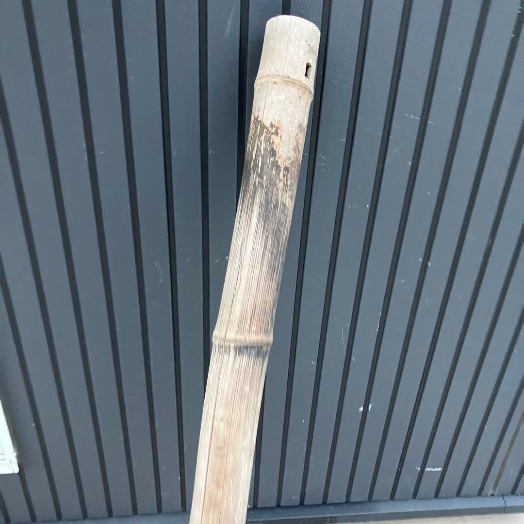 昭和レトロ 竹製 バンブー 自在鉤 囲炉裏 古民家 古民具 古道具 骨董品