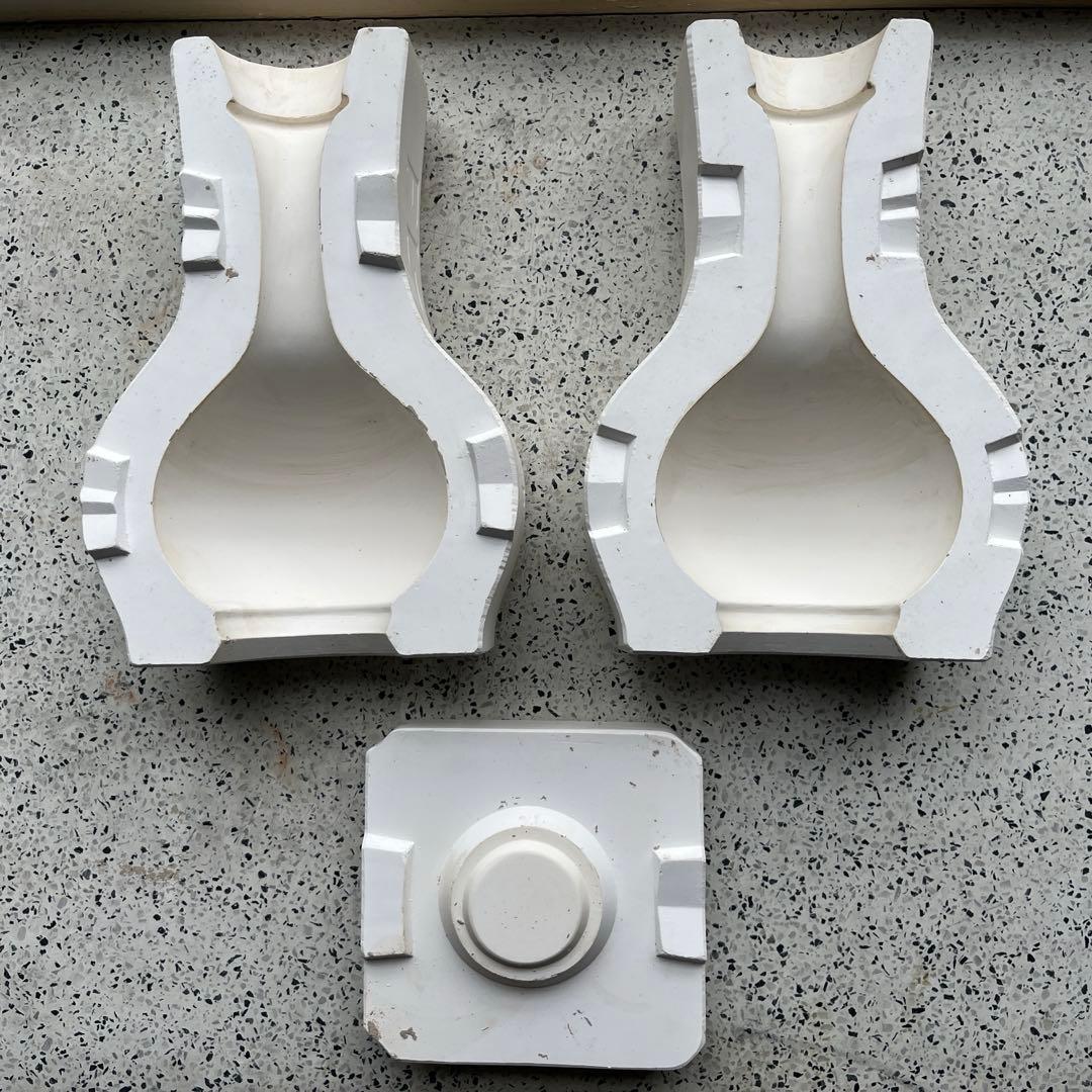 鋳込み用石膏型・花瓶（中・首長）