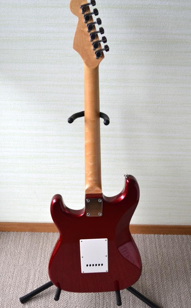 Photogenicフォトジェニック　エレキギターストラトタイプ赤