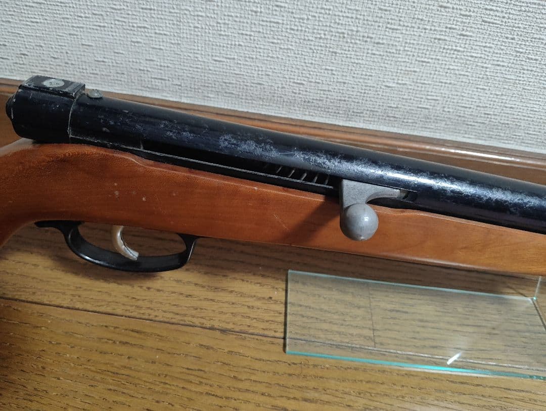 射的銃 昭和レトロ BS-52 屋台 木製 玩具 コレクション