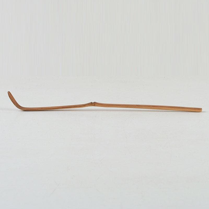 茶道具　茶杓　銘『山路』　前大徳　佐藤朴堂書付　共筒共箱　C　9402