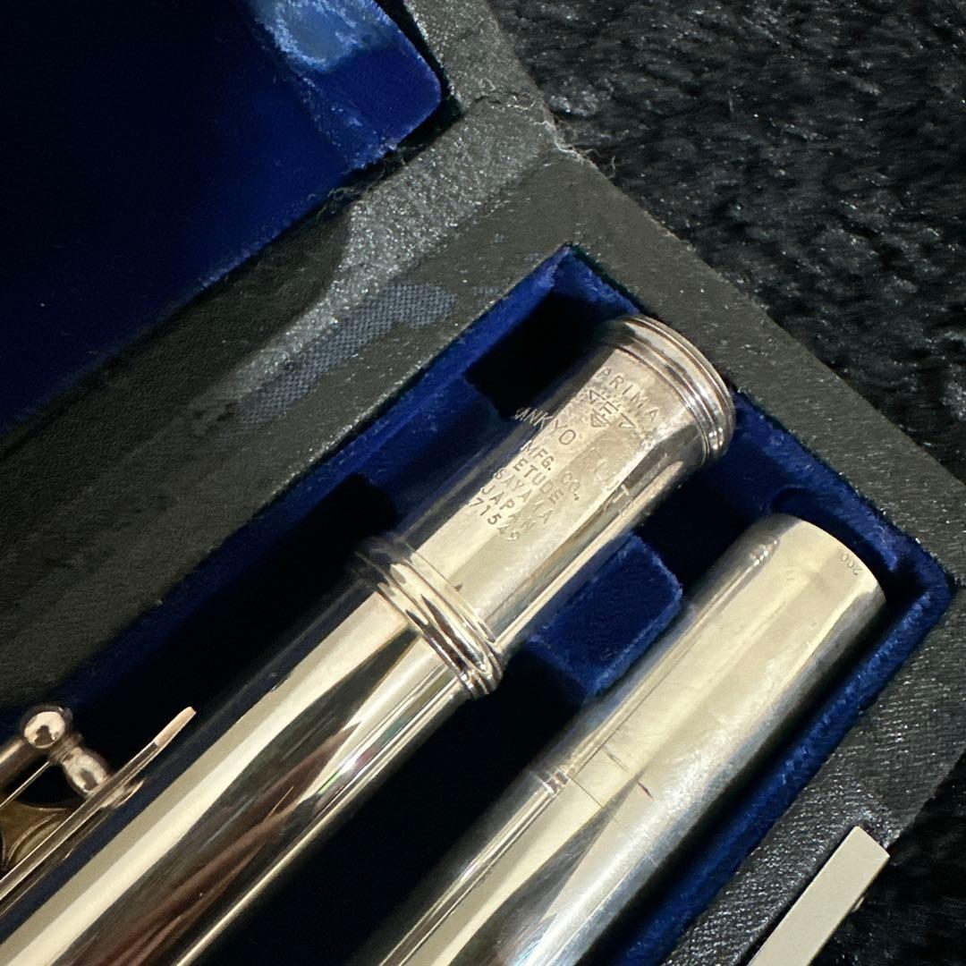 高級 レア SANKYO PRIMA ETUDE フルート リングキー 管楽器