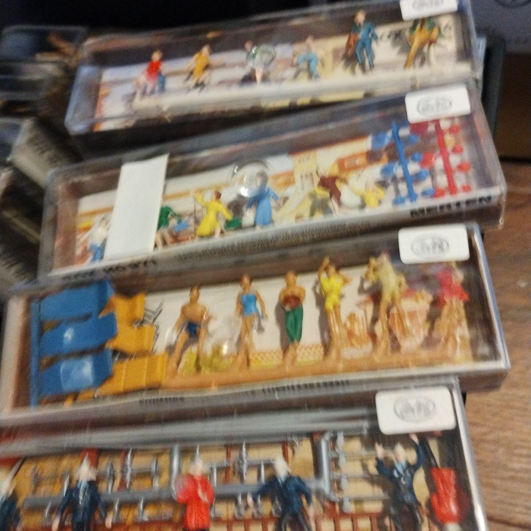 Merten HO 人体模型、動物模型セットまとめ売り