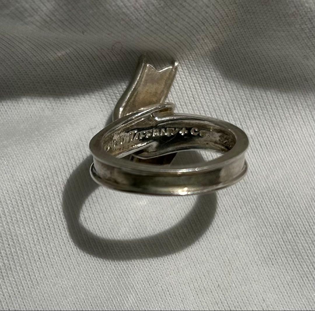 【レア】Tiffanyオールドティファニー925シルバーリング