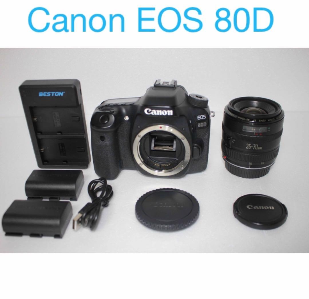 大人気/キャノン/Canon EOS 80D 標準レンズセット
