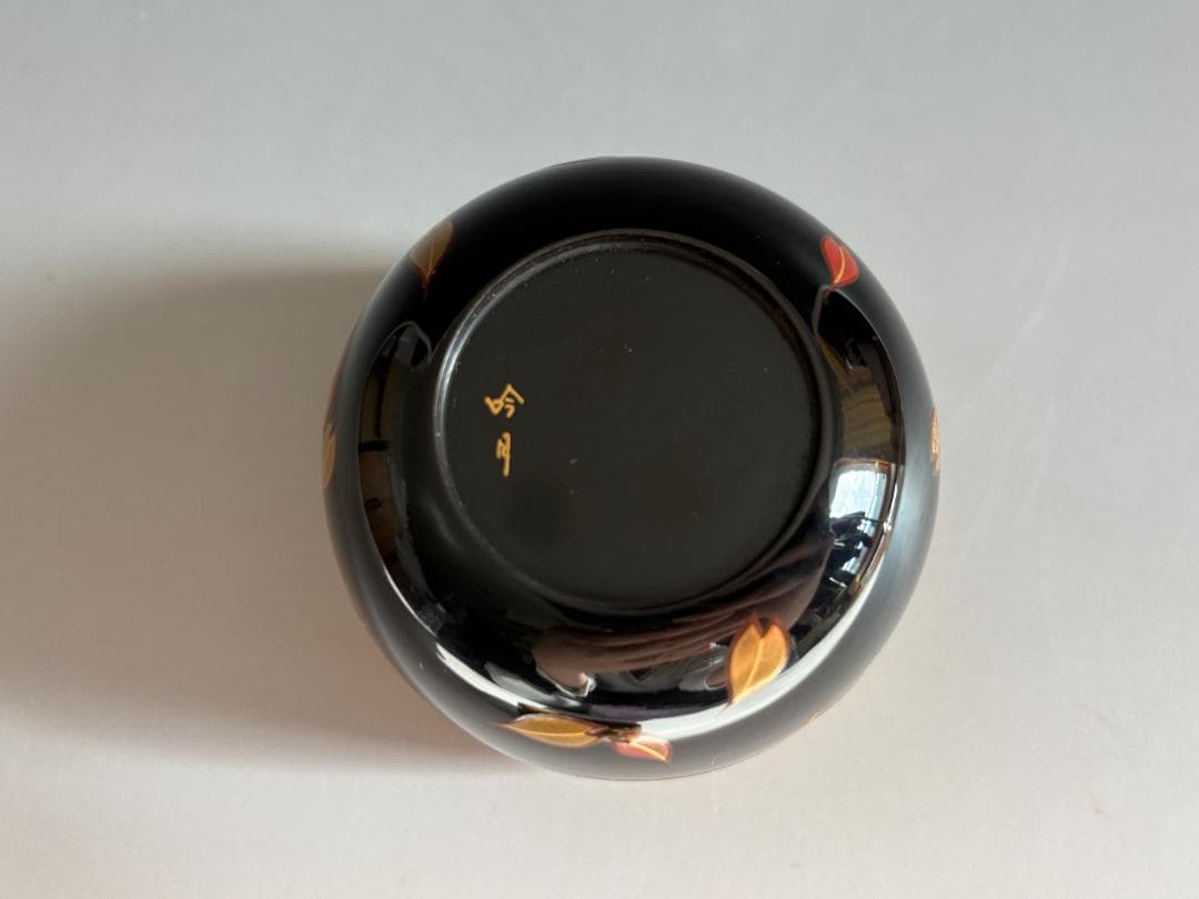 高林吟月　袖二桜蒔絵　棗　薄茶器　茶道具