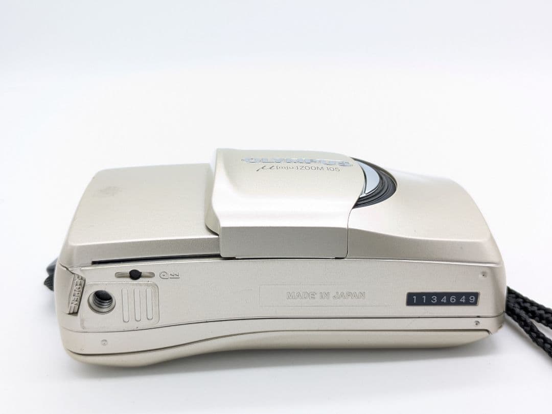 美品！完動品！OLYMPUS μ ZOOM 105 コンパクトフィルムカメラ