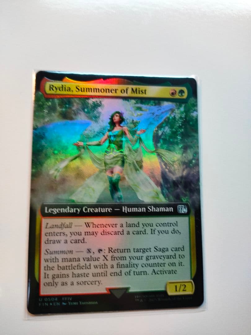 MTG FF ミストの召喚士、リディア 拡張 FOIL