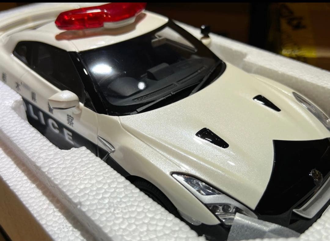 新品　レイズRai's  1/18 R35GT-R 栃木県警高速警察隊