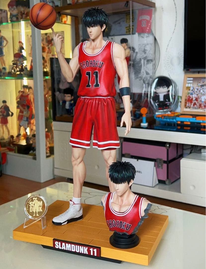 SLAMDUNK 流川楓 ガレージキット ガレキ スタチュー④③