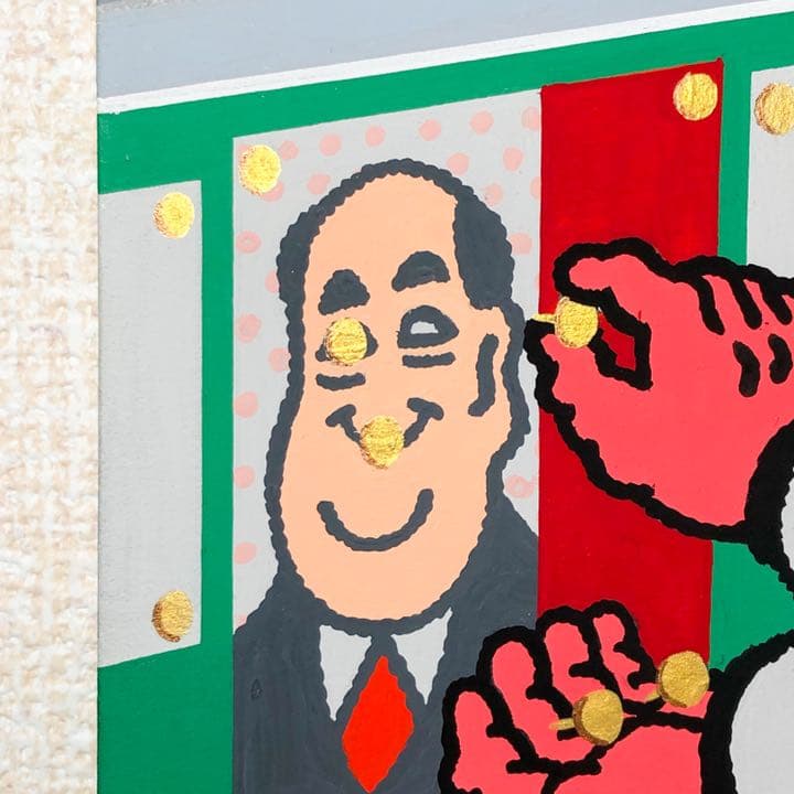 イラストレーション　作品　自作　F0号