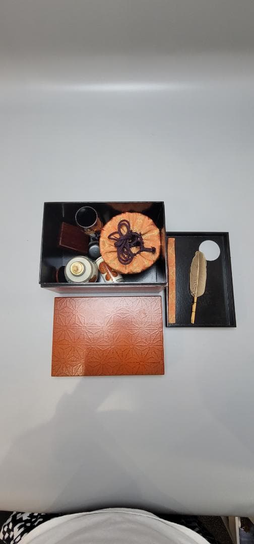 茶道具 朱漆華繋紋 茶箱 仕込み 揃い まとめて