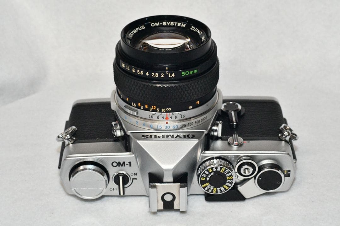お値引き中《動作品》OLYMPUS OM-1+標準レンズ a0422