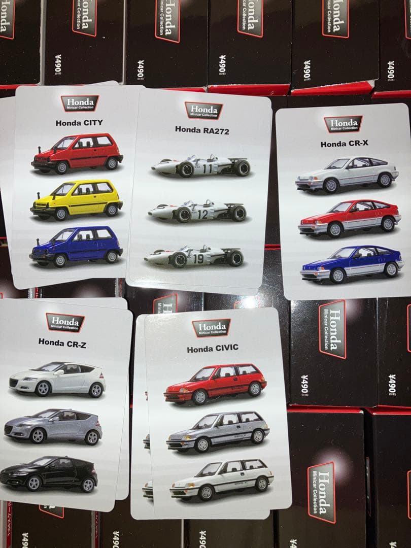 は*ち様 kyosho 1:64 ホンダ ミニカーコレクション 24個 開封済