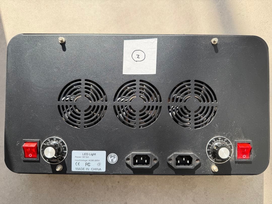 【7台まとめて】ブラックボックス　LEDライト　サンゴ水槽照明