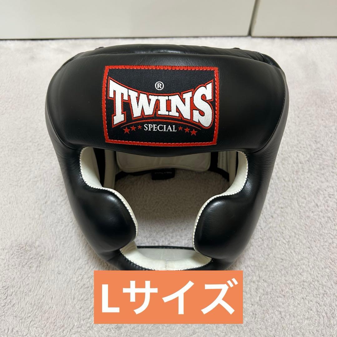 TWINS SPECIAL ブラック　ヘッドギア　キックボクシング　格闘技