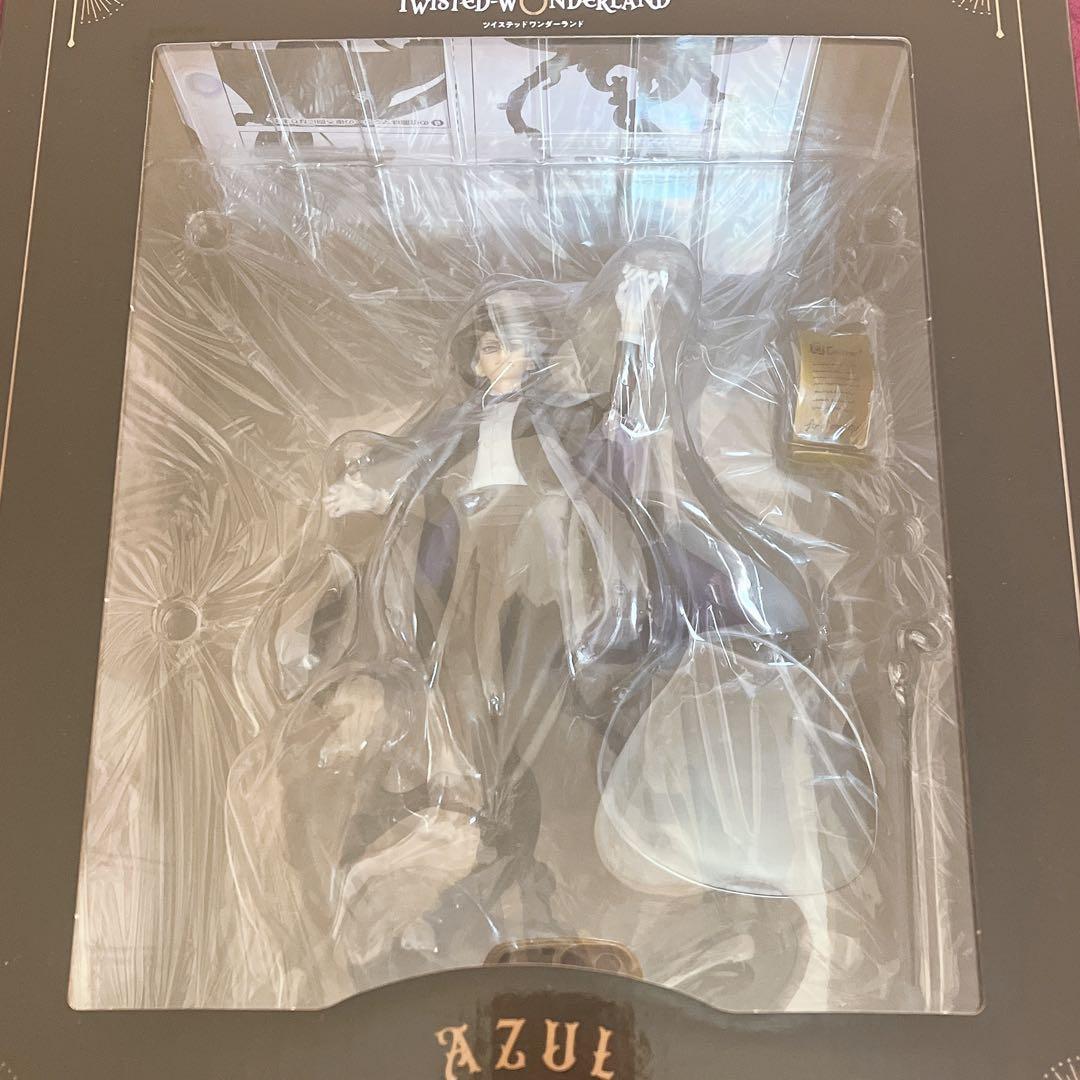 ツイステ アズール アニプレックス限定 フィギュア 特典 缶バッジ 付き