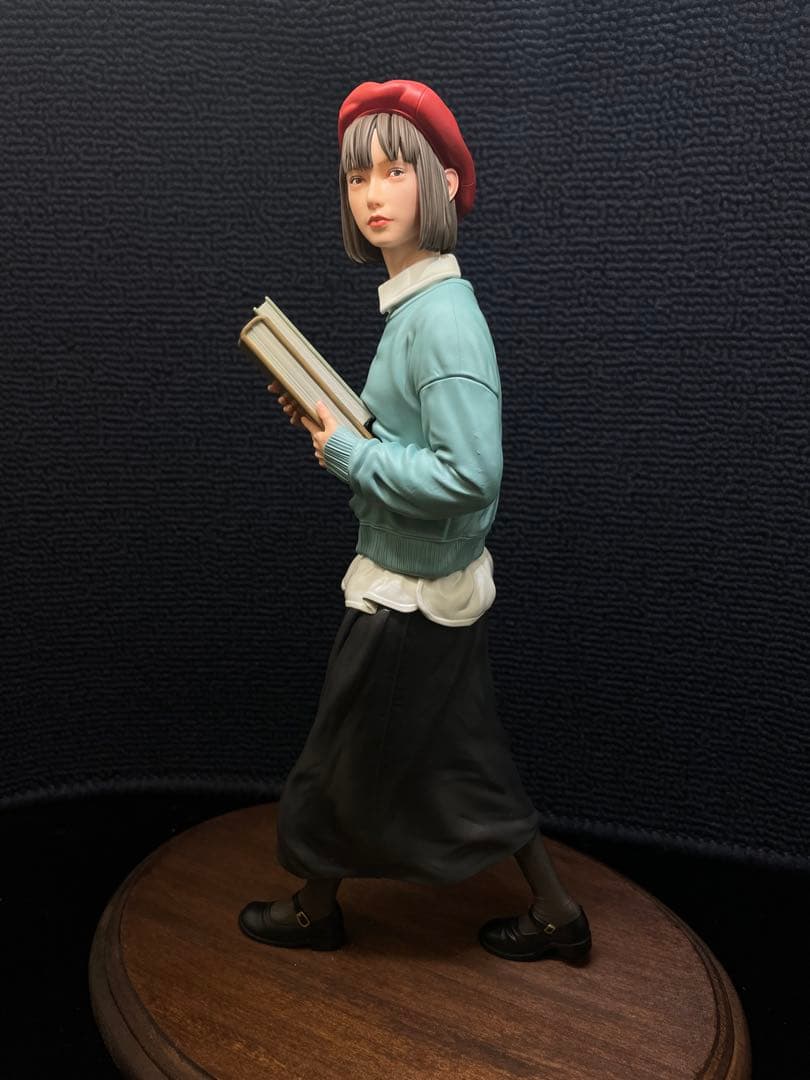 1/6 オリジナルガレージキット 本を運ぶ女性 完成品