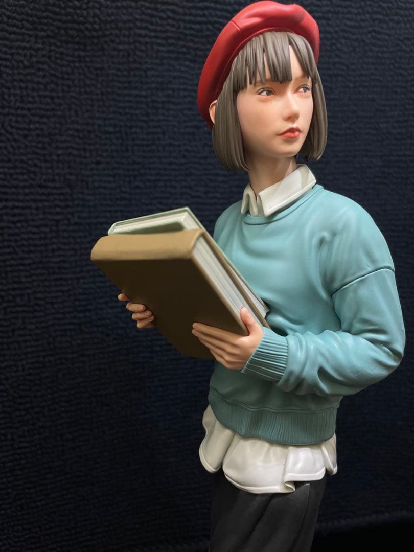 1/6 オリジナルガレージキット 本を運ぶ女性 完成品