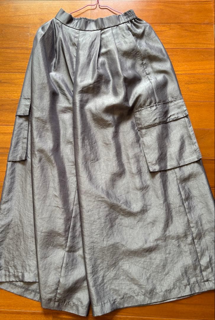 【10月24日迄】lig. wide cargo pant Blue