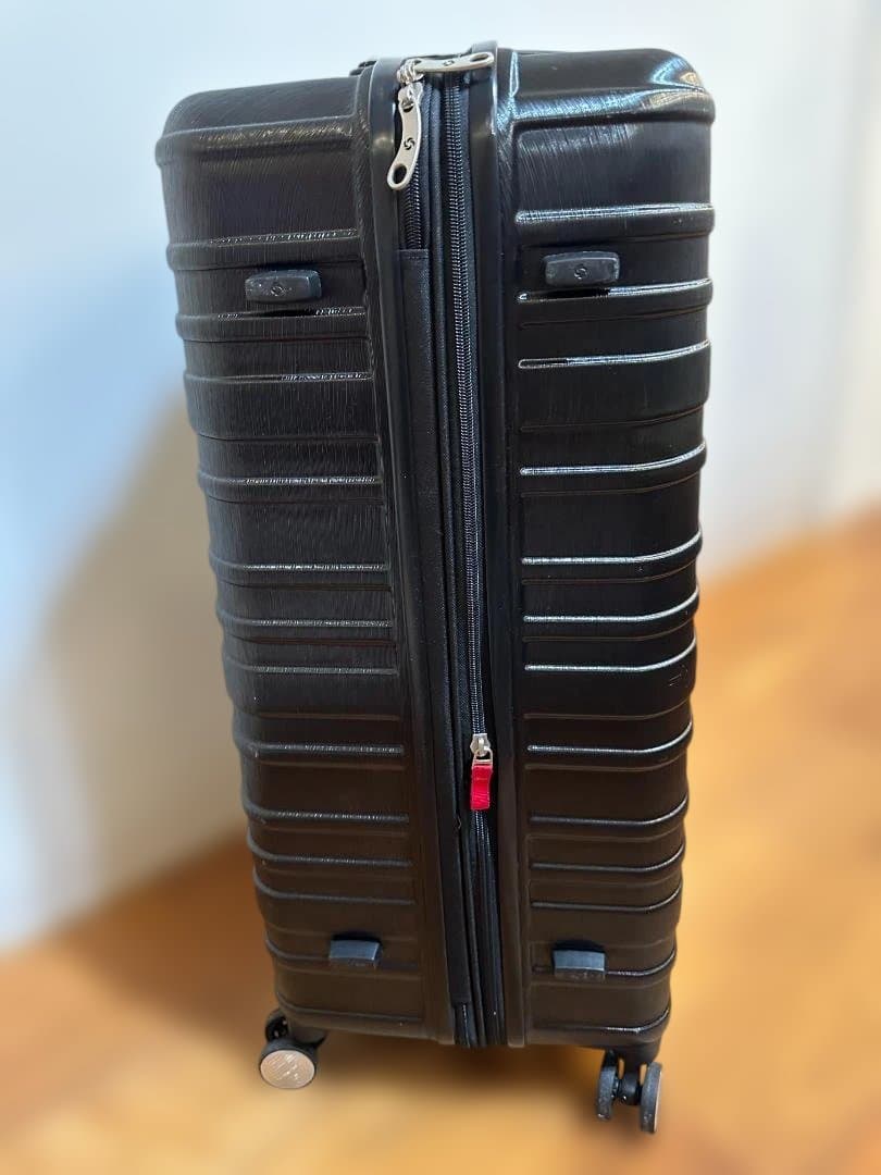 Samsonite スーツケース ハード 黒 大型 　L シンプル 人気