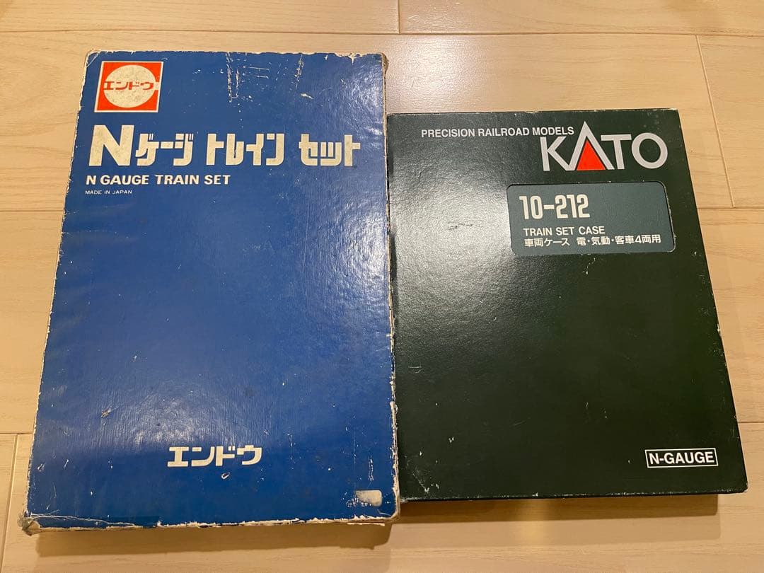 エンドウ 近鉄特急ビスタカー Nゲージ 4両編成＋1両(ジャンク品)