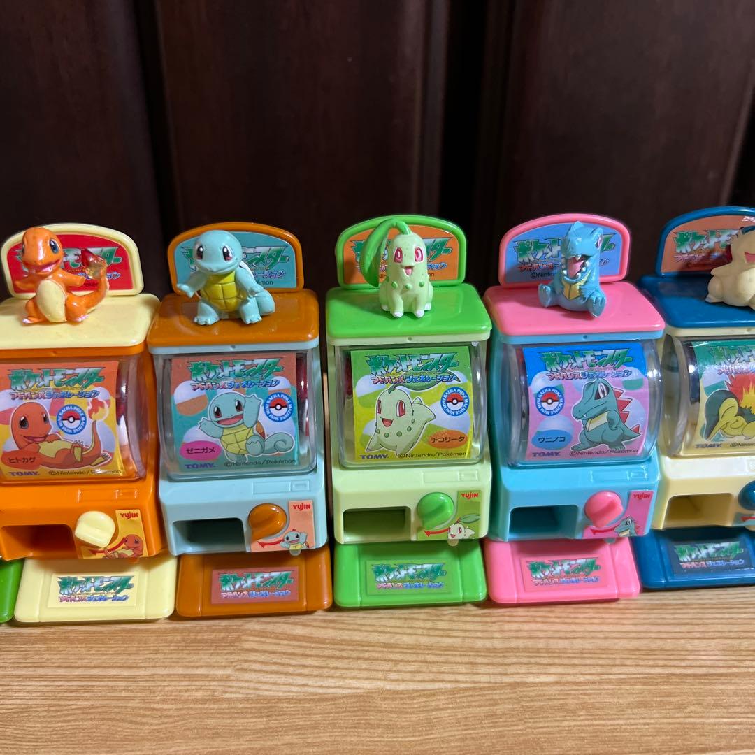 ポケモン　ミニミニガチャポケマシン　パーフェクト　TOMY 全10種