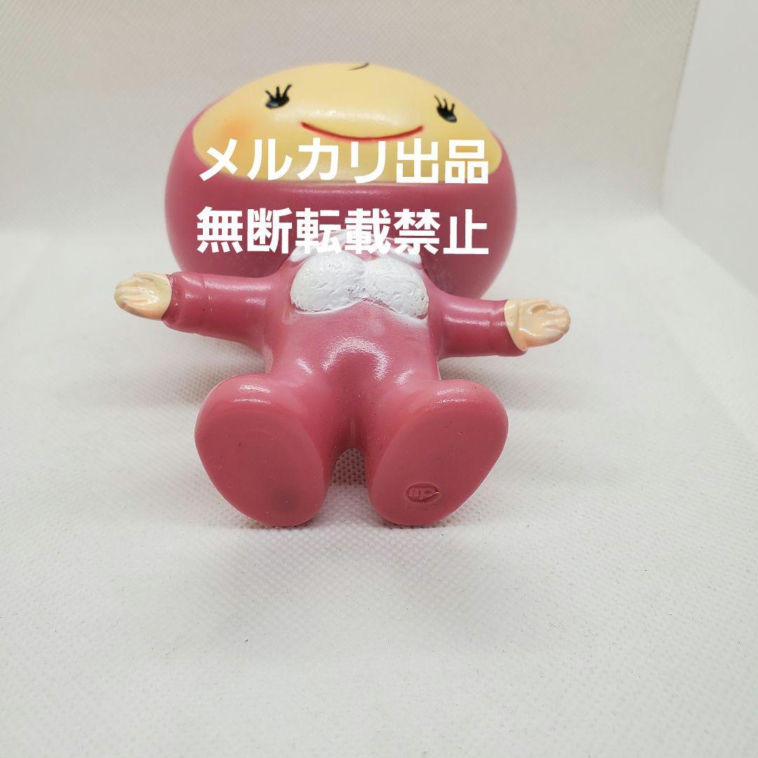 救心小児丸鳴き人形　笛付き　ソフビ　セット　箱付　モダンプラスチック　レア