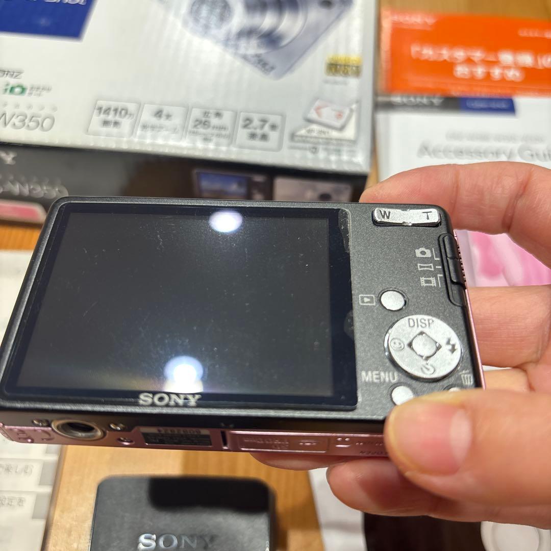 SONY DSC-W350 ピンク コンパクトデジタルカメラ