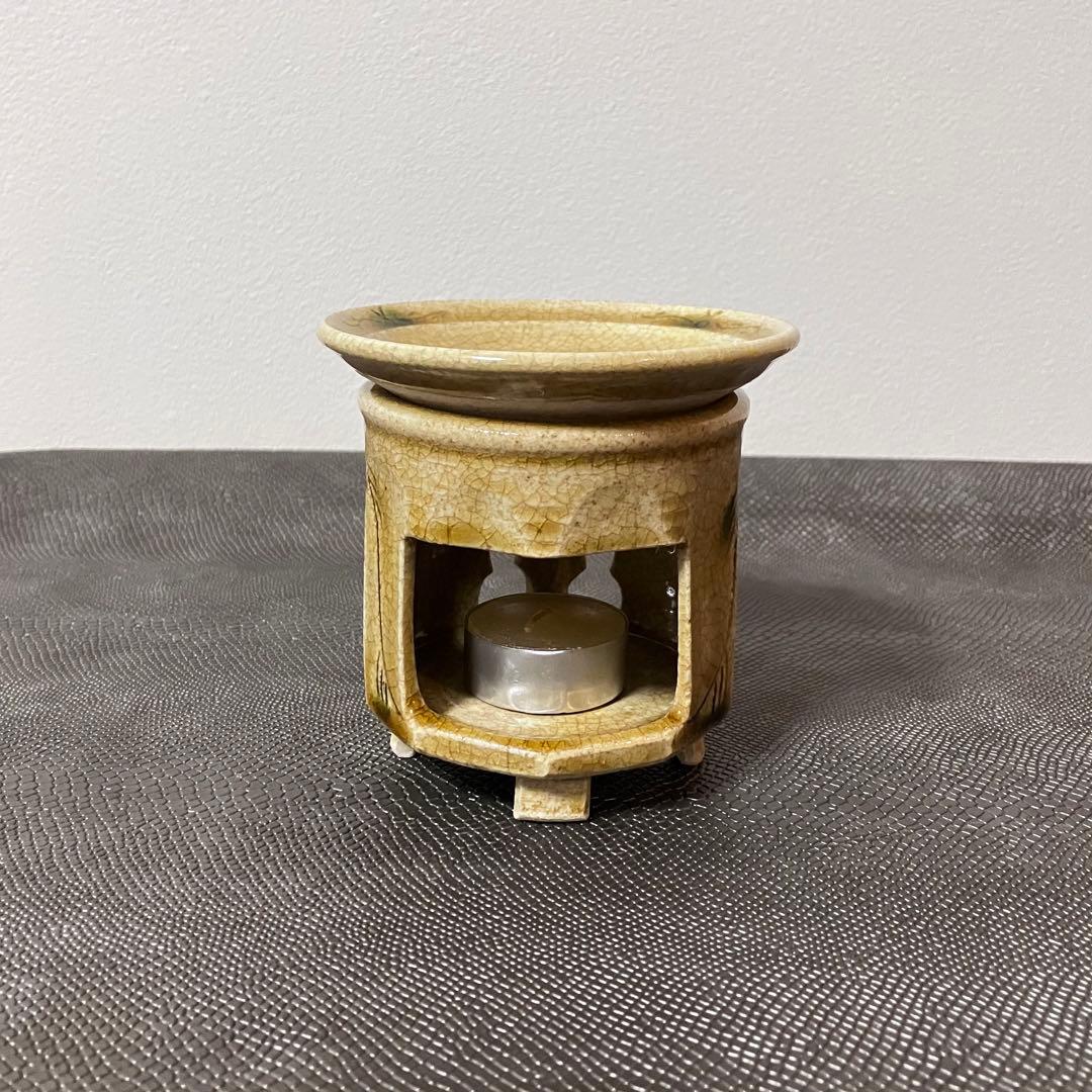 茶香炉 十角形 透かし瓢箪