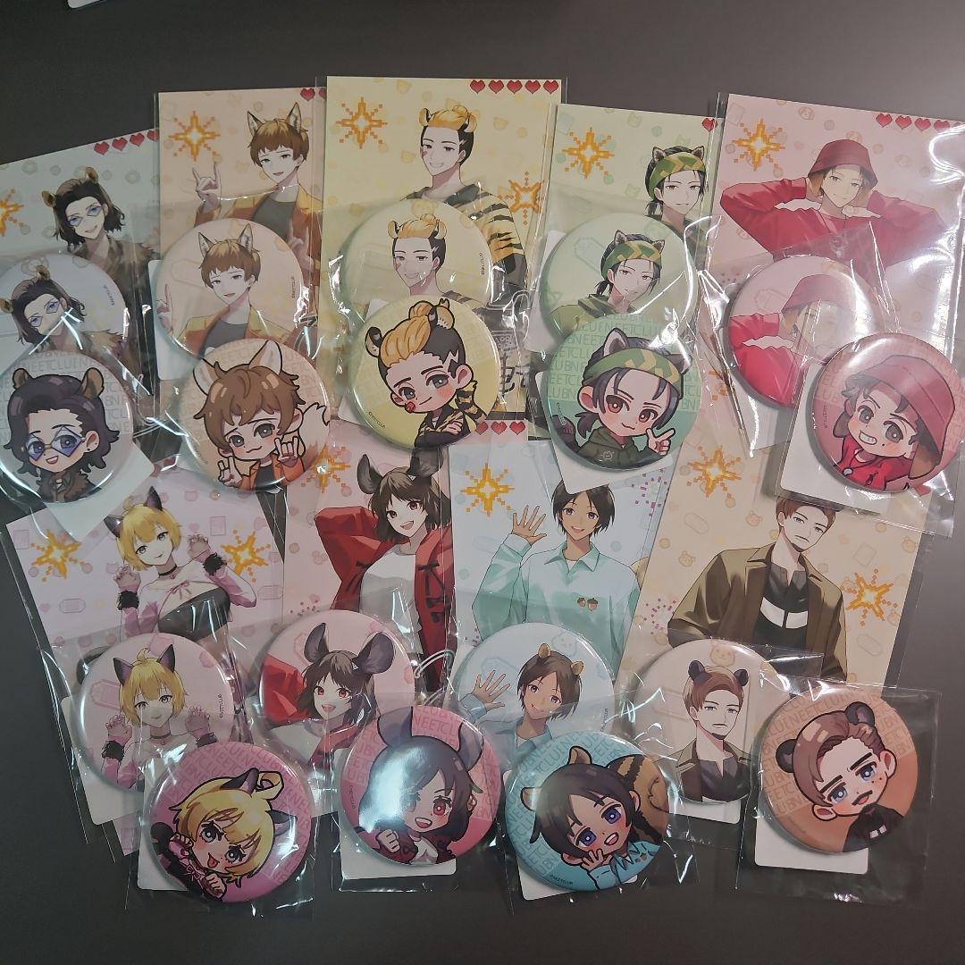 ニート部 DMM　スクラッチ　ブロマイド　　缶バッジ