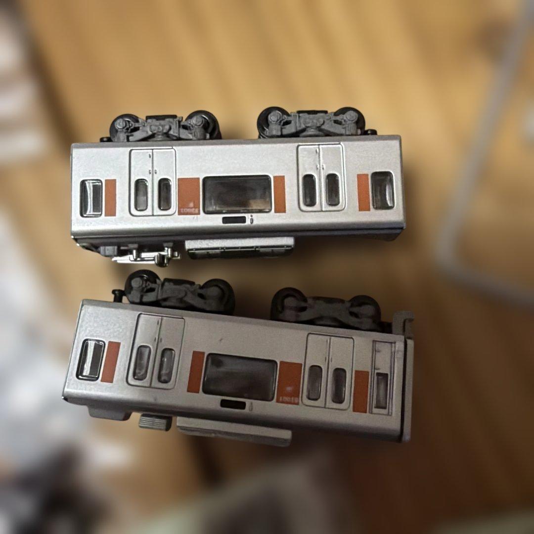 東武　50000系　未組立1箱　組立済み1箱　Bトレインショーティー