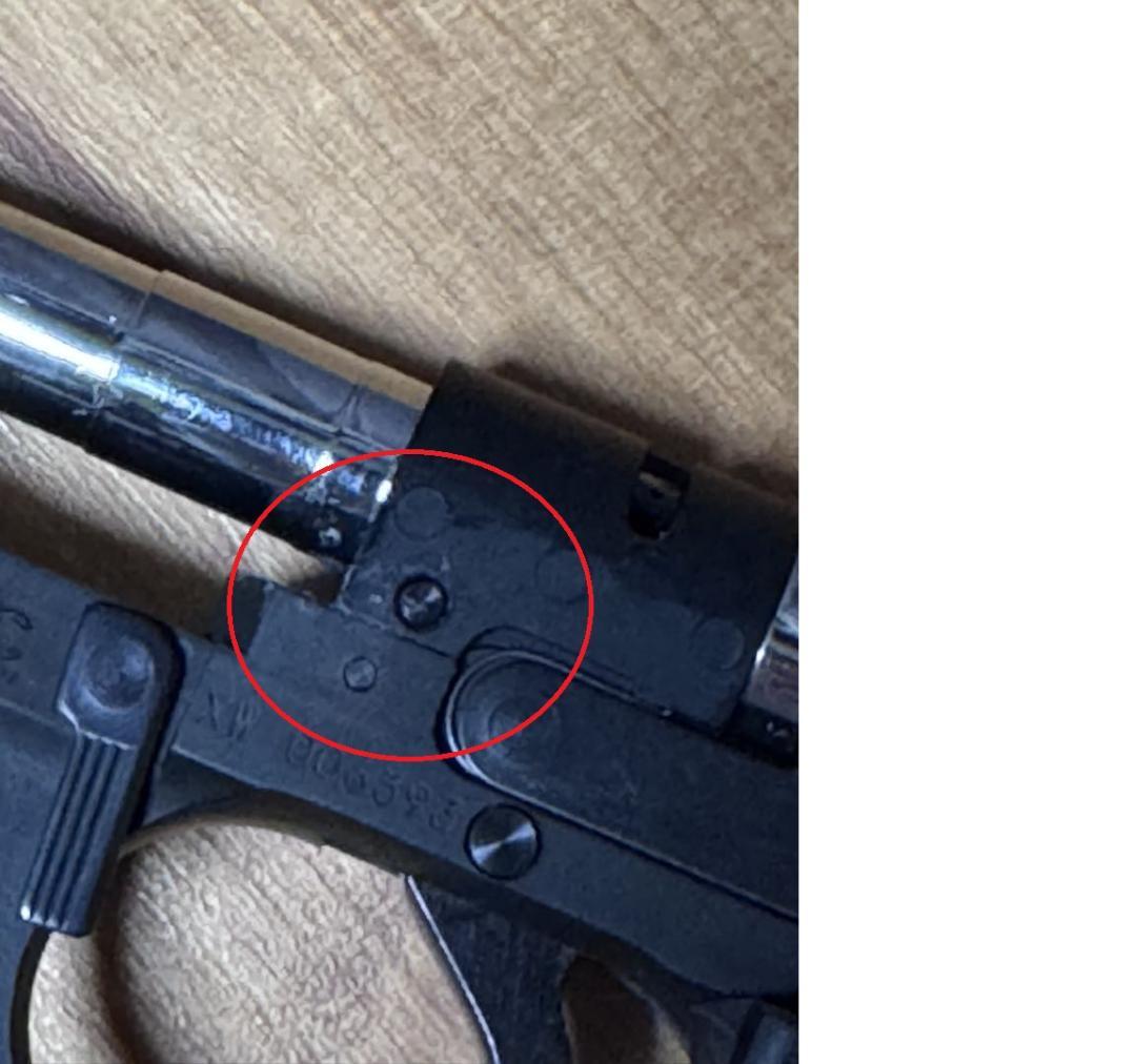 【難あり要説明欄参照】KSCP230JP　HW　ガスガン