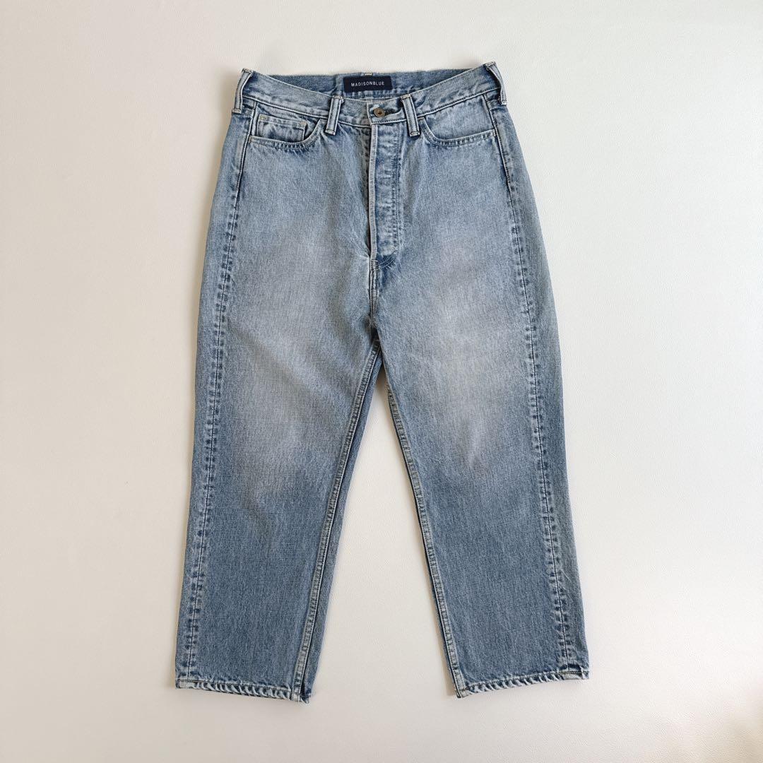 美品　マディソンブルー　SAROUEL PT DENIM デニム　00