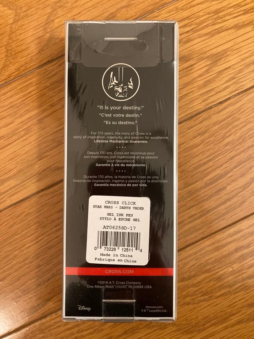 スターウォーズ　CROSS ペン　ダースベーダー