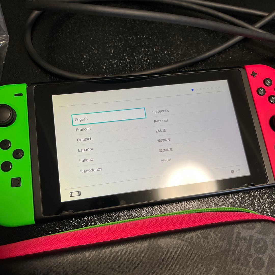 Nintendo Switch 本体 動作確認済み 一部欠品