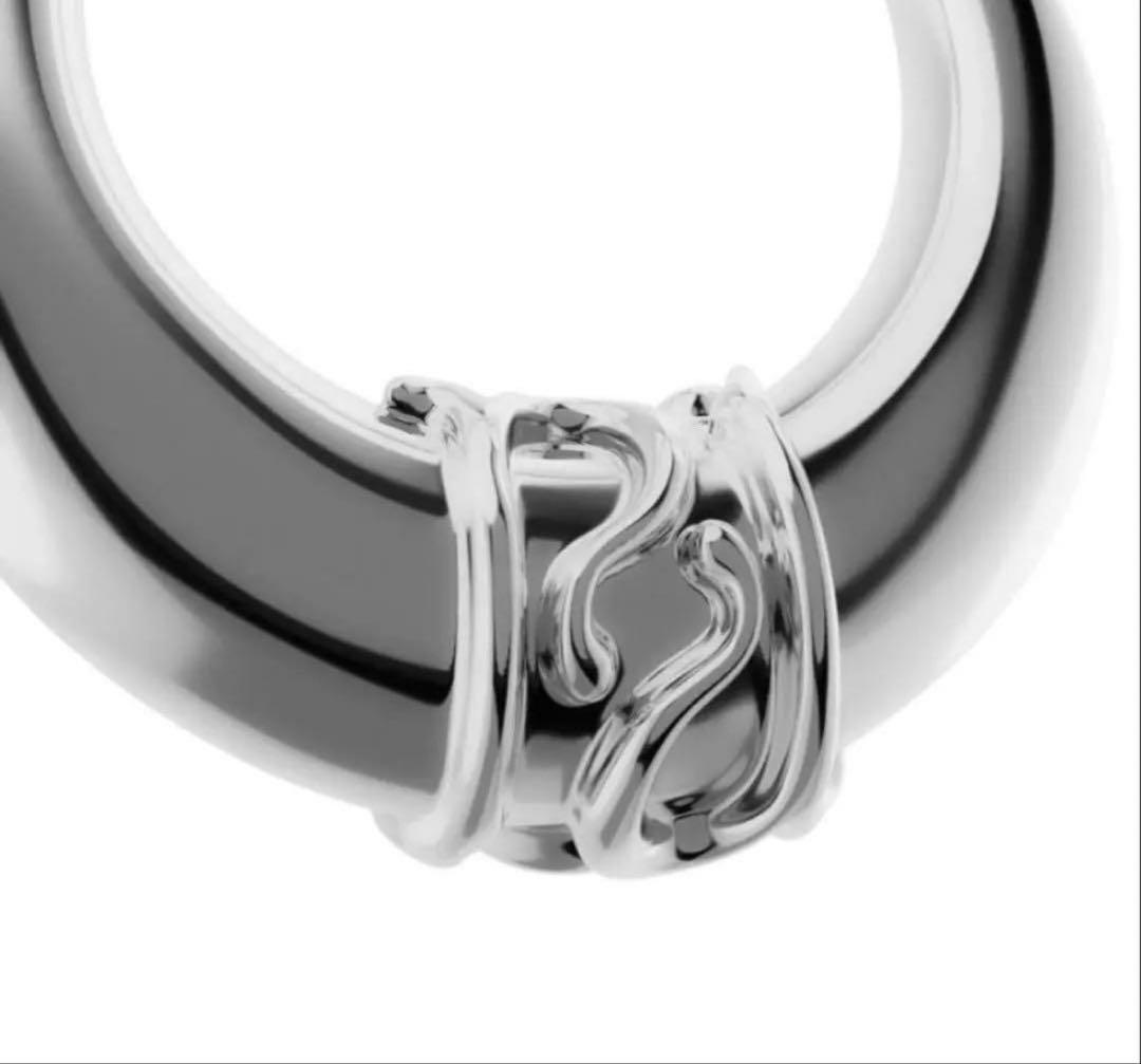 POINTLESS JOURNEY EAR RING PJ ピアス シルバー